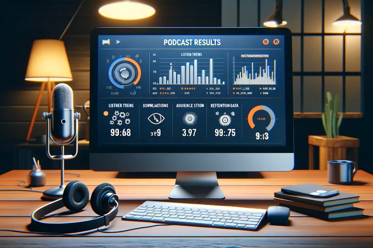 Mensuração de resultados em podcast